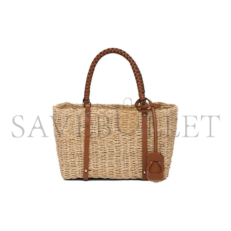Pra*a woven raffia tote 1bg336 (29*18*14cm)